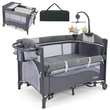 5 in 1 Travel Cot Convertible