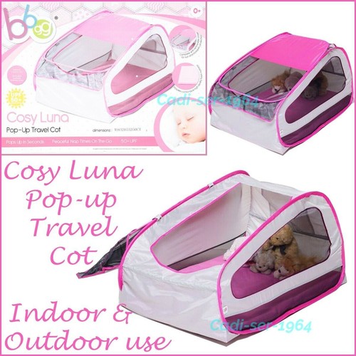 Cosy luna pop travel cot - cosy,